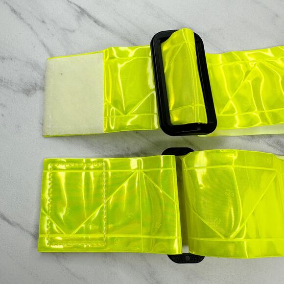 Sayre Re-Flex Neon Yellow Reflective Adjustable Belt One Size OS - Picture 5 of 8